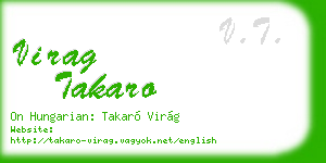 virag takaro business card